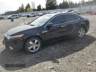2011 Acura TSX with VIN JH4CU2F66BC000271, listed as a Copart auction lot 52313205 with 121,390 mi miles and Salvage Title. Bid and sale history available at carsss.com. Image 1.