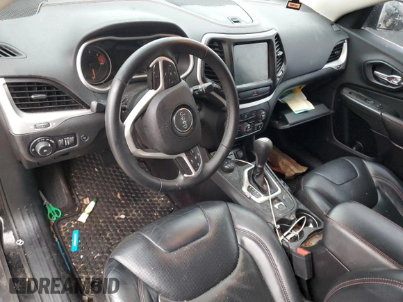 2017 Jeep Cherokee Trailhawk L Plus with VIN 1C4PJMBB6HW513361, listed as a Copart auction lot 45156605 with 72,006 mi miles and Clean Title. Bid and sale history available at carsss.com. Image 8.