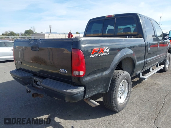 2004 Ford F-250 XL with VIN 1FTNW21S64EB78472, listed as a IAAI auction lot 41425254 with 223,826 mi miles and . Bid and sale history available at DreamBid. Image 4.