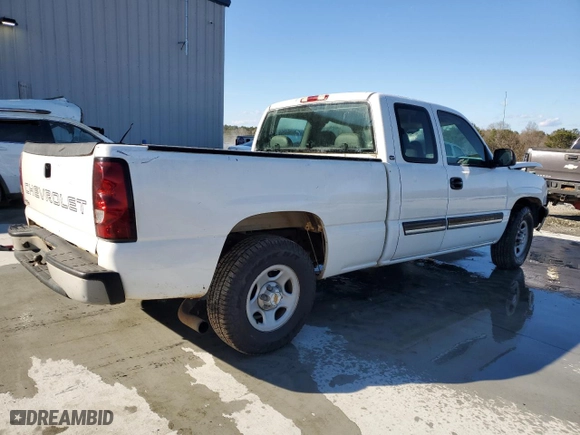 2003 Chevrolet Silverado 1500 LS with VIN 2GCEC19X831177116, listed as a Copart auction lot 86799024 with 0 mi miles and Salvage Title. Bid and sale history available at carsss.com. Image 3.