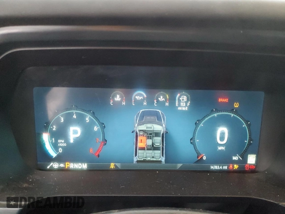 2024 Ford F-150 Raptor with VIN 1FTFW1RJ7RFA47966, listed as a Copart auction lot 88362085 with 14,783 mi miles and Salvage Title. Bid and sale history available at DreamBid. Image 9.