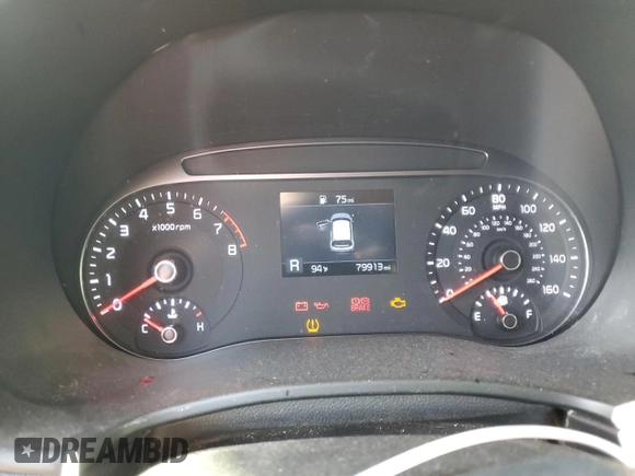 2021 Kia Soul S with VIN KNDJ23AU7M7760635, listed as a Copart auction lot 52636805 with 79,913 mi miles and Salvage Title. Bid and sale history available at DreamBid. Image 9.
