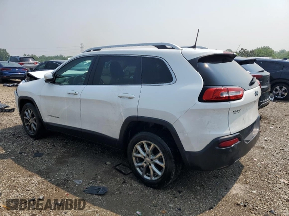2017 Jeep Cherokee Latitude with VIN 1C4PJLCBXHW534318, listed as a Copart auction lot 59380155 with 101,051 mi miles and Salvage title. Bid and sale history available at DreamBid. Image 2.