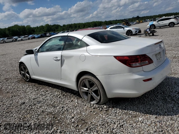 2013 Lexus IS 250 C with VIN JTHFF2C26D2527325, listed as a Copart auction lot 55351065 with Not provided miles and Salvage title. Bid and sale history available at DreamBid. Image 2.