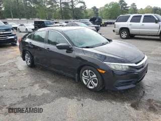 2017 Honda Civic Sedan LX with VIN 19XFC2F50HE034250, listed as a Copart auction lot 50936425 with 190,830 mi miles and Salvage Title. Bid and sale history available at carsss.com. Image 4.