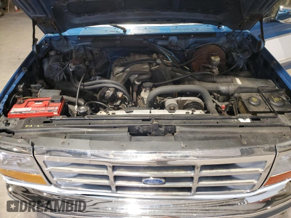 1992 Ford F-150 with VIN 2FTEF14Y3NCA58484, listed as a Copart auction lot 80323794 with 345,899 mi miles and Salvage Title. Bid and sale history available at carsss.com. Image 12.