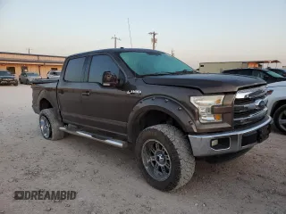 2015 Ford F-150 XL with VIN 1FTEW1CF5FKE08517, listed as a Copart auction lot 52567865 with 99,904 mi miles and Salvage title. Bid and sale history available at DreamBid. Image 4.