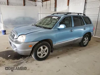 2003 Hyundai Santa Fe LX with VIN KM8SC73E13U559968, listed as a Copart auction lot 49470165 with 103,900 mi miles and Salvage Title. Bid and sale history available at carsss.com. Image 1.