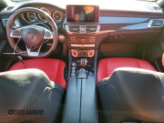 2018 Mercedes-Benz CLS 63 S AMG with VIN WDDLJ7GB0JA205796, listed as a Copart auction lot 82857954 with 62,406 mi miles and Salvage title. Bid and sale history available at DreamBid. Image 8.