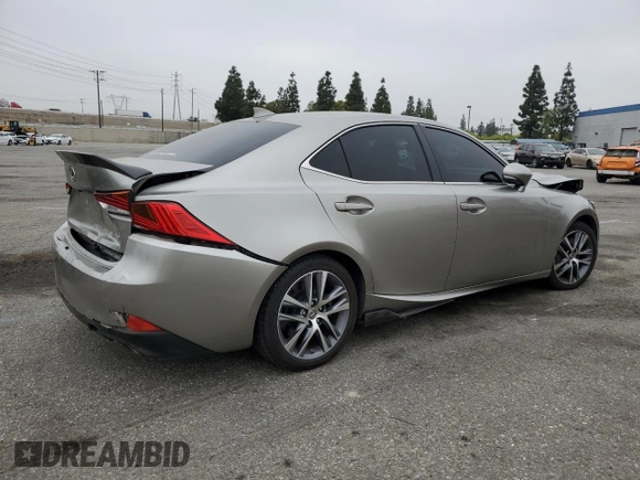2018 Lexus IS 300 с VIN JTHBA1D2XJ5081406, выставлен на аукционе Copart как лот 54072875 с пробегом 50 154 миль миль и Списание • Salvage title. История ставок и продаж доступна на DreamBid. Изображение 3.