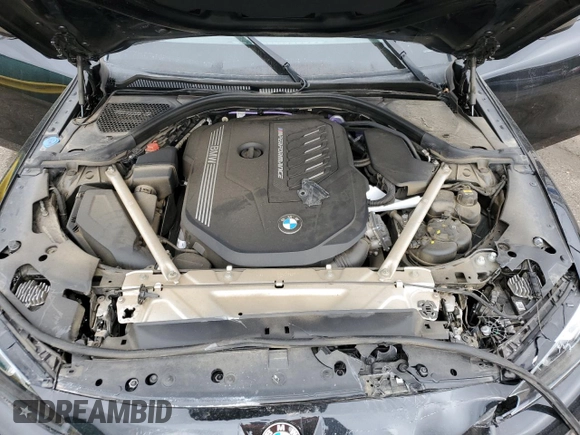 2022 BMW 4 Series M440i xDrive with VIN WBA13AW08NFM18168, listed as a Copart auction lot 55279005 with Not provided miles and Salvage title. Bid and sale history available at DreamBid. Image 11.