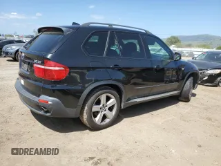 2008 BMW X5 3.0si with VIN 5UXFE43508L025869, listed as a Copart auction lot 53586585 with 100,672 mi miles and Clean Title. Bid and sale history available at carsss.com. Image 3.