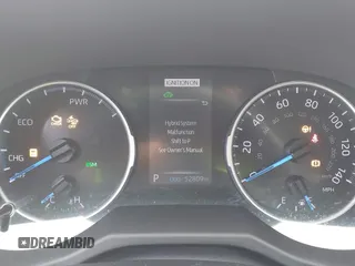 2021 Toyota RAV4 Hybrid XLE with VIN 4T3RWRFV2MU024587, listed as a IAAI auction lot 41496119 with 52,809 mi miles. Bid and sale history available at carsss.com. Image 7.
