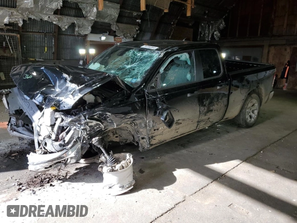 2024 Ram 1500 Big Horn z VIN 1C6SRFBT8RN131421, wystawiony jako Copart lot #79706344 z przebiegiem Nie podano mil oraz Szkoda całkowita • Salvage title. Historia ofert i sprzedaży dostępna na DreamBid. Obrazek 1.