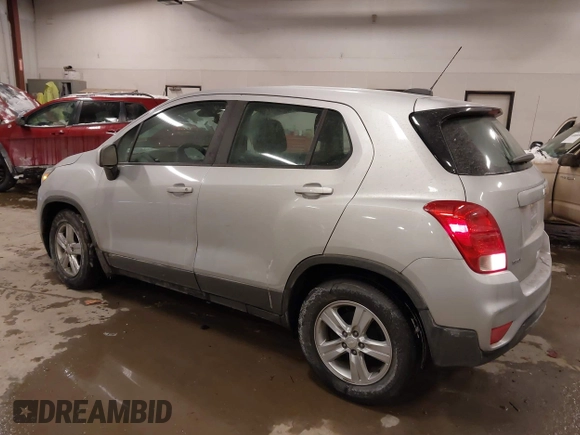 2019 Chevrolet Trax LS with VIN 3GNCJKSB7KL273602, listed as a IAAI auction lot 41391193 with 50,280 mi miles. Bid and sale history available at carsss.com. Image 3.