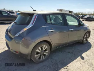 2016 Nissan LEAF SL with VIN 1N4BZ0CP5GC307492, listed as a Copart auction lot 49451885 with 89,430 mi miles and Clean Title. Bid and sale history available at carsss.com. Image 3.