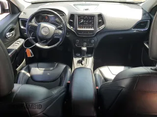 2021 Jeep Cherokee Trailhawk with VIN 1C4PJMBX8MD167153, listed as a Copart auction lot 54929845 with 52,800 mi miles and Clean title. Bid and sale history available at DreamBid. Image 8.