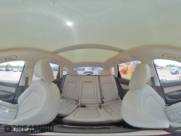 2014 Audi Q5 Premium Plus with VIN WA1LFAFP5EA014039, listed as a Copart auction lot 58669305 with Not provided miles and Salvage title. Bid and sale history available at DreamBid. Image 14.