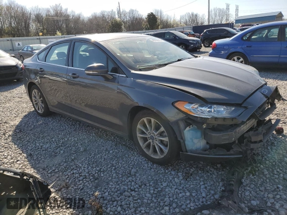 2017 Ford Fusion SE with VIN 3FA6P0HD9HR178410, listed as a Copart auction lot 48709645 with 109,548 mi miles and Salvage Title. Bid and sale history available at carsss.com. Image 4.