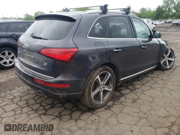 2016 Audi Q5 Premium Plus with VIN WA1CVAFP0GA059587, listed as a Copart auction lot 56533385 with 126,628 mi miles and Salvage title. Bid and sale history available at DreamBid. Image 3.