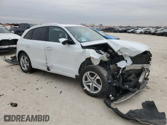 2015 Audi Q5 Premium with VIN WA1CFAFP4FA055408, listed as a Copart auction lot 46178235 with 90,187 mi miles and Salvage Title. Bid and sale history available at carsss.com. Image 4.