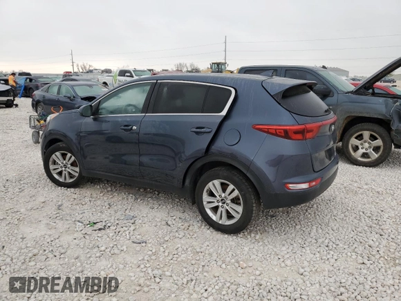 2018 Kia Sportage LX with VIN KNDPM3ACXJ7334204, listed as a Copart auction lot 50383775 with Not Provided miles and Salvage Title. Bid and sale history available at DreamBid. Image 2.