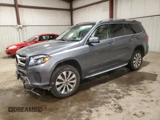 2018 Mercedes-Benz GLS with VIN 4JGDF6EE5JB075219, listed as a Copart auction lot 37605124 with 84,914 mi miles. Bid and sale history available at carsss.com. Image 1.