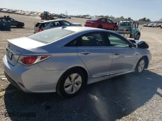 2015 Hyundai Sonata Hybrid Limited with VIN KMHEC4A45FA120820, listed as a Copart auction lot 74912714 with 0 mi miles and Salvage Title. Bid and sale history available at carsss.com. Image 3.