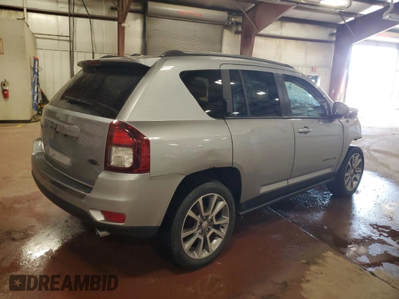 2017 Jeep Compass Sport SE with VIN 1C4NJCBA1HD134692, listed as a Copart auction lot 57906705 with Not provided miles and Clean title. Bid and sale history available at DreamBid. Image 3.