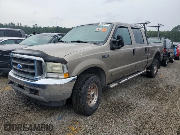 2002 Ford F-250 XL with VIN 1FTNW21F72ED60827, listed as a Copart auction lot 55678325 with 372,717 mi miles and Clean title. Bid and sale history available at DreamBid. Image 1.