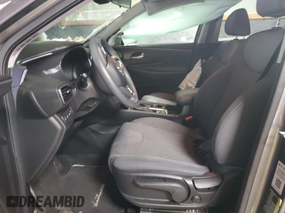 2019 Hyundai Santa Fe SE with VIN 5NMS23AD0KH079064, listed as a Copart auction lot 45982265 with 72,184 mi miles and Salvage Title. Bid and sale history available at DreamBid. Image 7.
