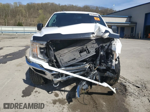 2019 Ford F-150 XL with VIN 1FTFW1E5XKFC17414, listed as a Copart auction lot 54136535 with 85,336 mi miles and Salvage Title. Bid and sale history available at carsss.com. Image 5.