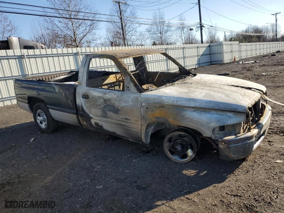 1998 Dodge Ram 1500 with VIN 1B7HC16Y3WS517187, listed as a Copart auction lot 83579384 with 0 mi miles and Non Repairable. Bid and sale history available at carsss.com. Image 4.