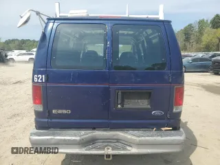 2005 Ford Econoline Cargo with VIN 1FTNE24W15HB22604, listed as a Copart auction lot 52352495 with 227,339 mi miles and Salvage Title. Bid and sale history available at carsss.com. Image 6.