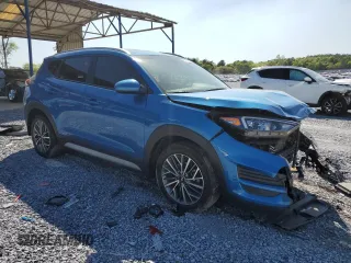 2020 Hyundai Tucson SEL with VIN KM8J33AL9LU137534, listed as a Copart auction lot 52304365 with 27,195 mi miles and Salvage title. Bid and sale history available at DreamBid. Image 4.