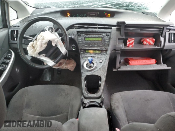 2010 Toyota Prius II with VIN JTDKN3DU9A0217959, listed as a Copart auction lot 44027535 with 281,665 mi miles and Salvage Title. Bid and sale history available at carsss.com. Image 8.