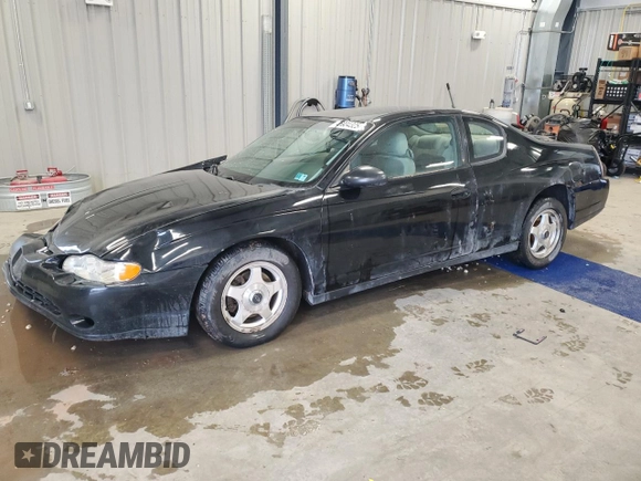 2005 Chevrolet Monte Carlo LS with VIN 2G1WW12E759124960, listed as a Copart auction lot 46934325 with 0 mi miles and Clean Title. Bid and sale history available at carsss.com. Image 1.