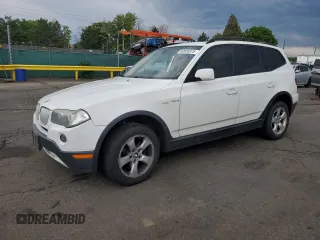 2008 BMW X3 3.0si with VIN WBXPC93418WJ14674, listed as a Copart auction lot 60935875 with 181,297 mi miles and Salvage title. Bid and sale history available at DreamBid. Image 1.