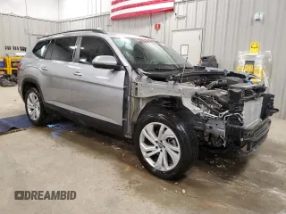 2021 Volkswagen Atlas SE with VIN 1V2HR2CA7MC532146, listed as a Copart auction lot 51283325 with 46,545 mi miles and Salvage title. Bid and sale history available at DreamBid. Image 4.