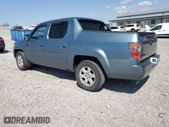2006 Honda Ridgeline RTL with VIN 2HJYK16506H568870, listed as a Copart auction lot 53120495 with Not Provided miles and Salvage Title. Bid and sale history available at DreamBid. Image 2.