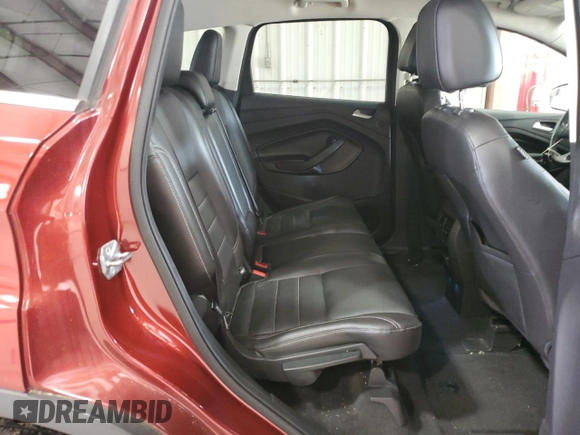 2014 Ford Escape Titanium with VIN 1FMCU9J90EUB52021, listed as a Copart auction lot 51445755 with 122,471 mi miles and Salvage Title. Bid and sale history available at DreamBid. Image 12.
