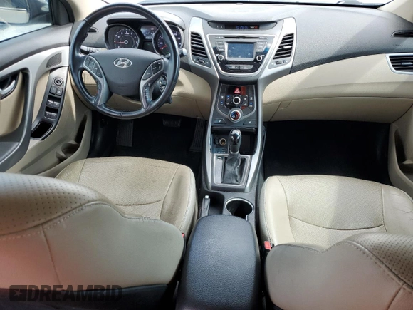 2014 Hyundai Elantra SE with VIN 5NPDH4AE3EH474370, listed as a Copart auction lot 62988025 with 87,653 mi miles and Salvage title. Bid and sale history available at DreamBid. Image 8.