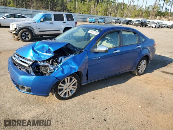 2011 Ford Focus SEL with VIN 1FAHP3HN1BW103059, listed as a Copart auction lot 45909545 with 121,677 mi miles and Salvage Title. Bid and sale history available at carsss.com. Image 1.