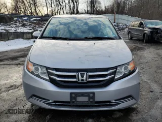 2014 Honda Odyssey EX-L with VIN 5FNRL5H69EB063028, listed as a Copart auction lot 43431935 with 118,426 mi miles and Salvage Title. Bid and sale history available at DreamBid. Image 5.