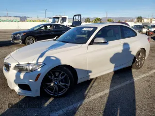 2016 BMW 2 Series M235i with VIN WBA1J7C51GV360518, listed as a Copart auction lot 37703904 with 91,791 mi miles. Bid and sale history available at carsss.com. Image 1.