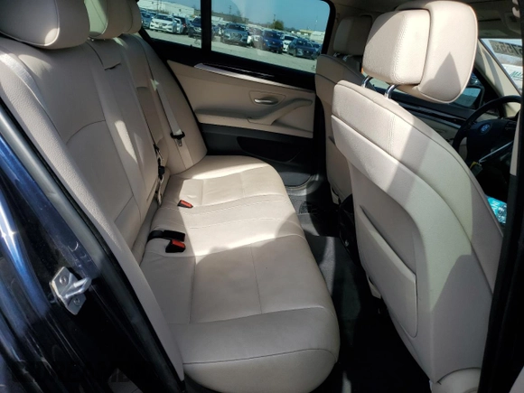 2013 BMW 5 Series 528i with VIN WBAXG5C50DDY37485, listed as a Copart auction lot 44635755 with 127,970 mi miles and Clean Title. Bid and sale history available at carsss.com. Image 10.