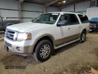 2013 Ford Expedition Max XLT with VIN 1FMJK1H5XDEF49021, listed as a Copart auction lot 42821485 with 124,870 mi miles and Clean Title. Bid and sale history available at DreamBid. Image 1.