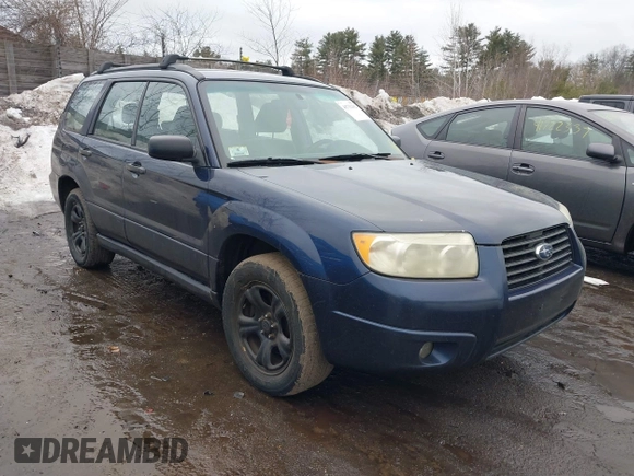 2006 Subaru Forester 2.5 X with VIN JF1SG63676H738028, listed as a IAAI auction lot 41732362 with 245,720 mi miles. Bid and sale history available at carsss.com. Image 1.