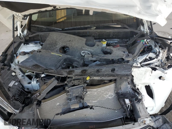 2023 Infiniti QX50 Luxe с VIN 3PCAJ5BA6PF120790, выставлен на аукционе Copart как лот 83192294 с пробегом 9 212 миль миль и На запчасти • Non repairable. История ставок и продаж доступна на DreamBid. Изображение 12.