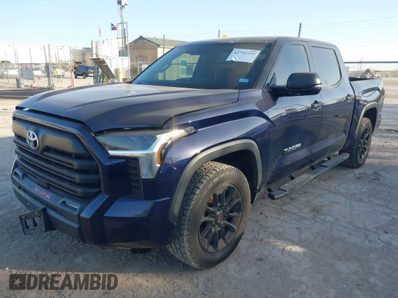 2022 Toyota Tundra 2WD SR5 with VIN 5TFLA5AB1NX001969, listed as a IAAI auction lot 41792254 with 76,862 mi miles. Bid and sale history available at carsss.com. Image 2.